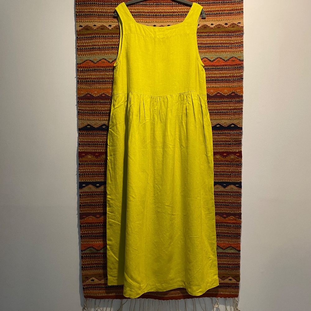 Ilana Kohn  Kacey Linen Dress - Sunshine - Picture 5 of 7